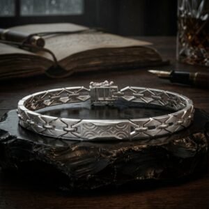 silver bracelet