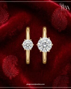 9KT/14KT/18KT COUPLE GOLD RINGS WITH LAB GROWN DIAMONDS