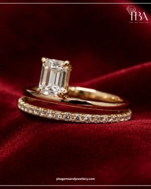 9KT/14KT/18KT GOLD RING WITH LAB GROWN DIAMONDS