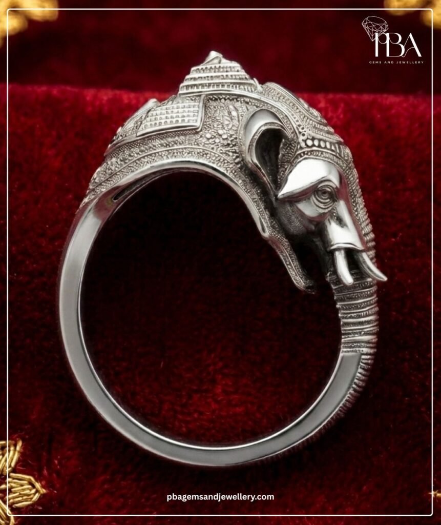 925 SILVER ELEPHANT RING
