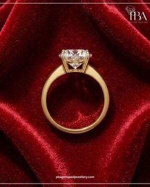 9KT/14KT/18KT GOLD RING WITH LAB GROWN DIAMONDS