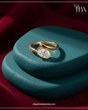 9KT/14KT/18KT GOLD RING WITH LAB GROWN DIAMONDS